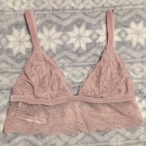 VS Bralette - blush pink, size small